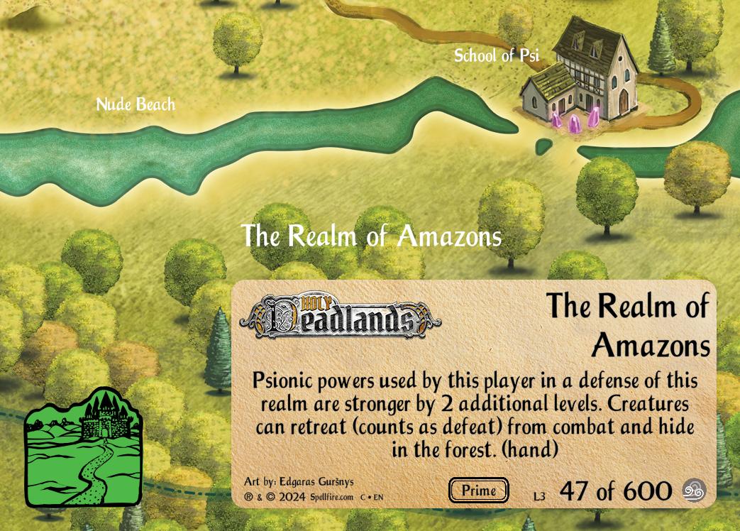 Level 3 The Realm of Amazons