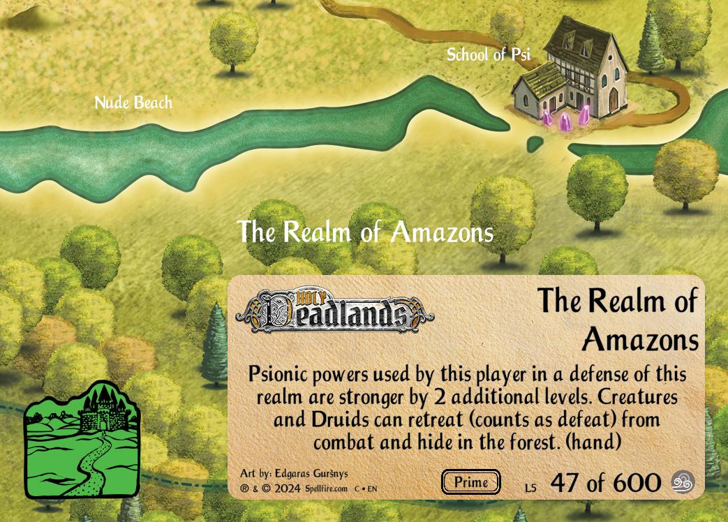Level 5 The Realm of Amazons