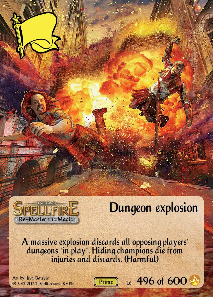 Level 6 Dungeon explosion