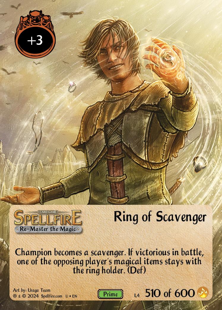 Level 4 Ring of Scavenger