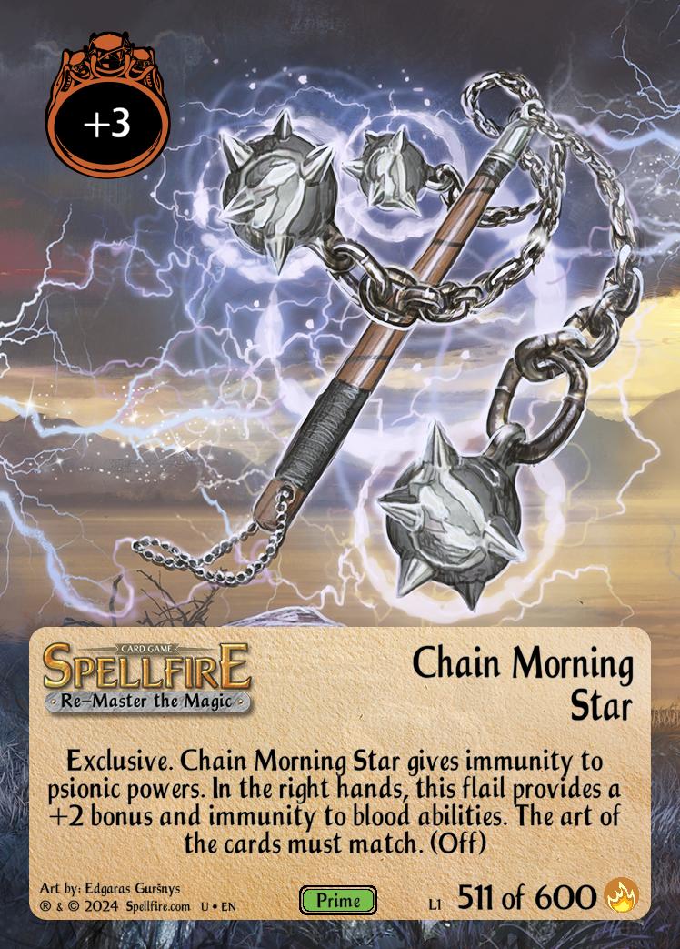Level 1 Chain Morning Star