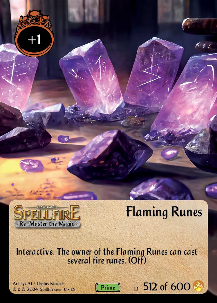 Flaming Runes