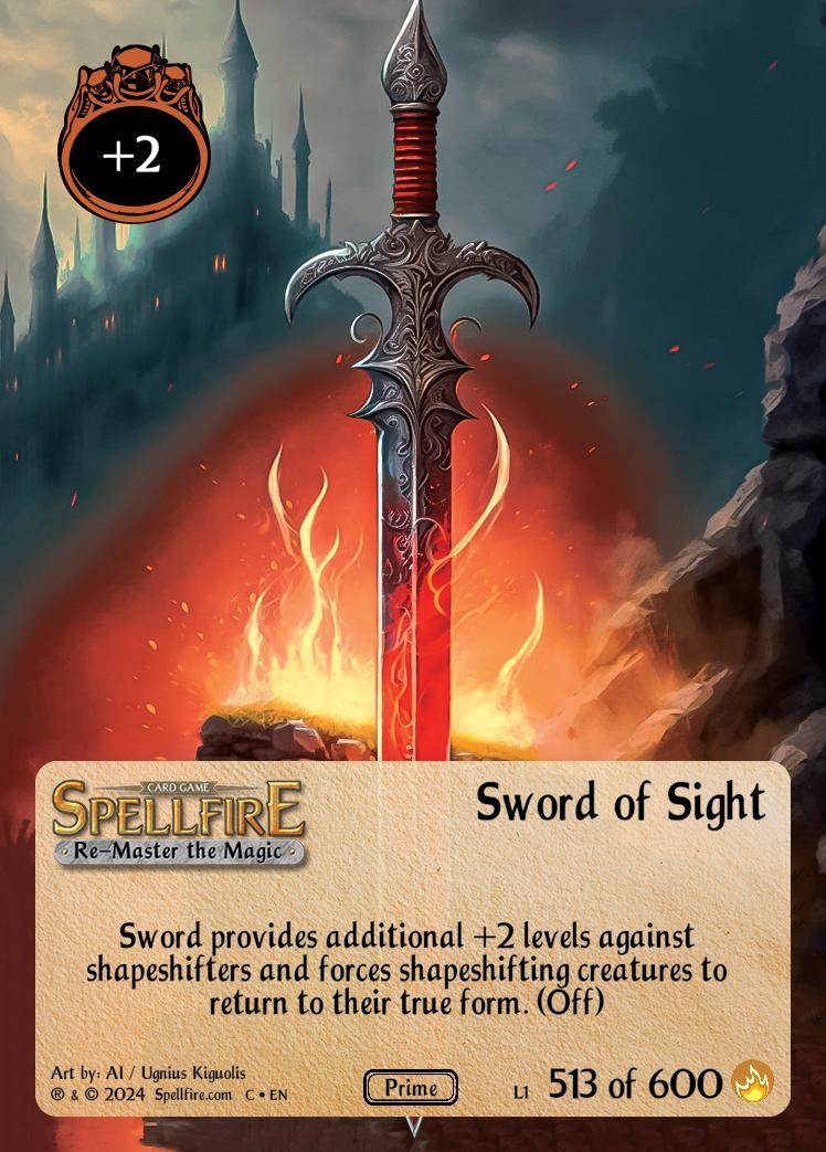 Level 1 Sword of Sight