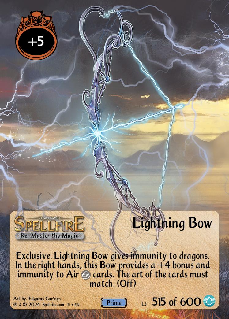 Level 3 Lightning Bow
