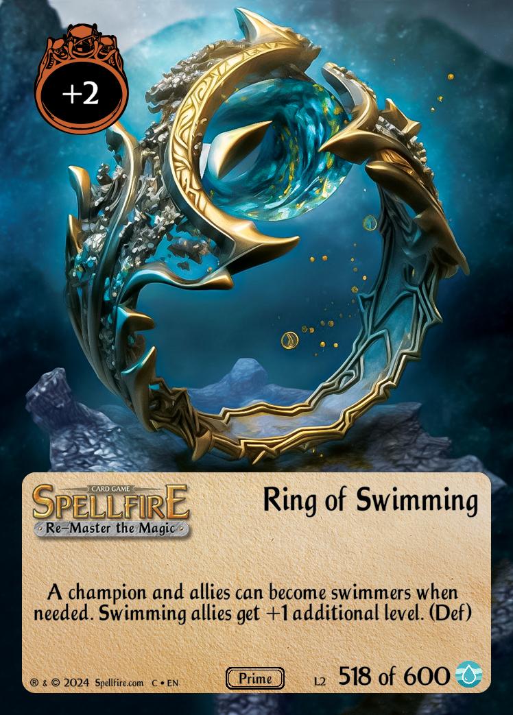 Level 2 Ring of Swimming