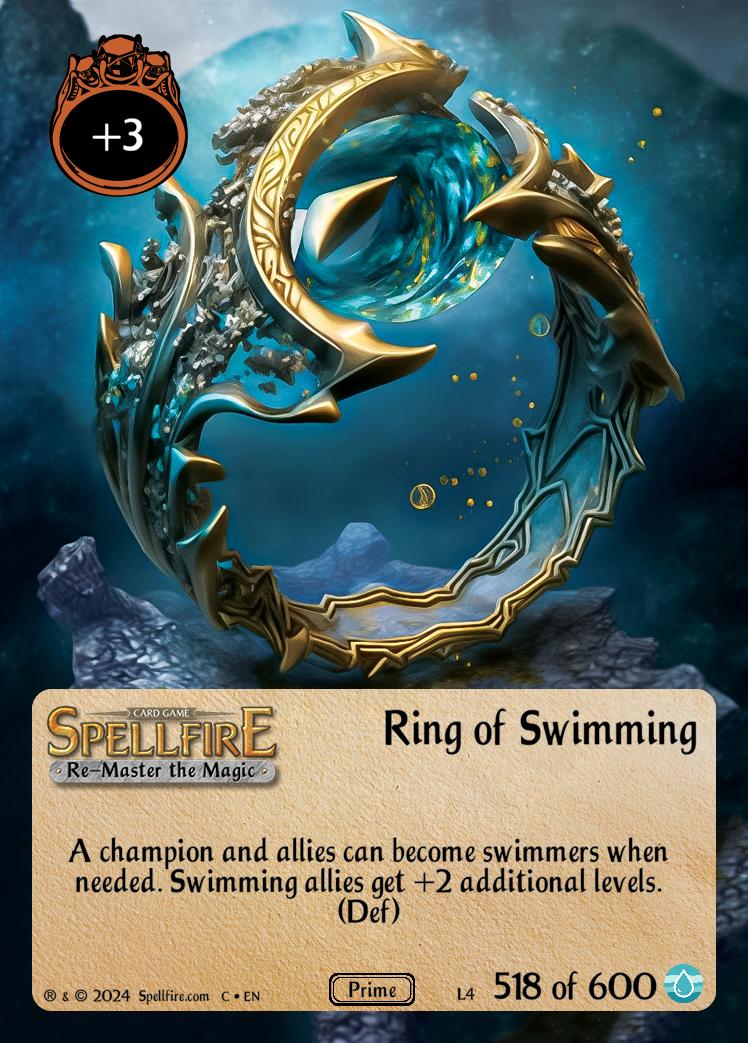 Level 4 Ring of Swimming