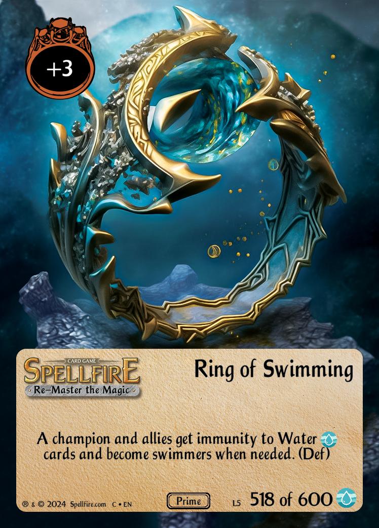 Level 5 Ring of Swimming