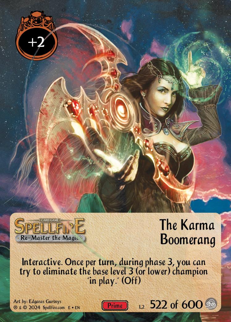 The Karma Boomerang