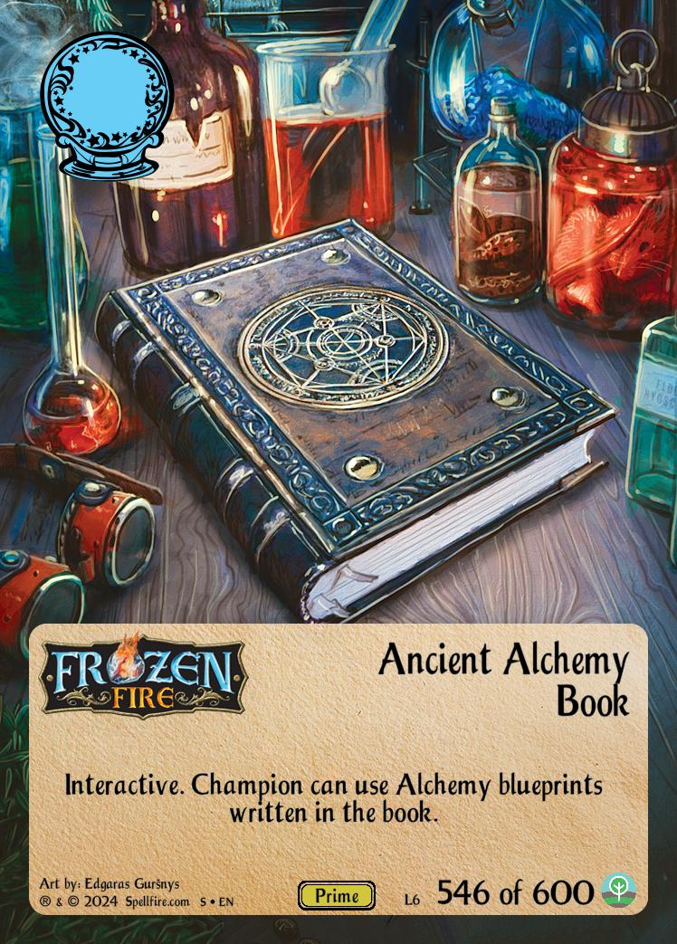 Ancient Alchemy Book