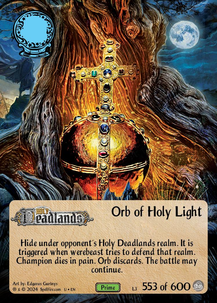 Level 3 Orb of Holy Light