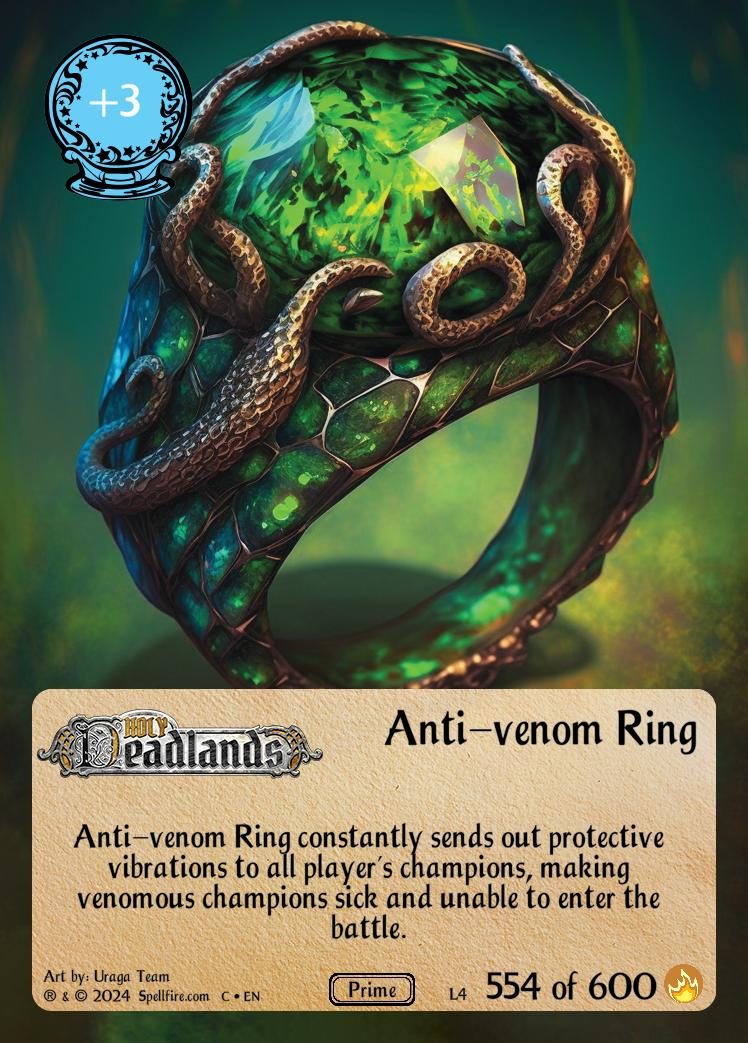 Anti-venom Ring