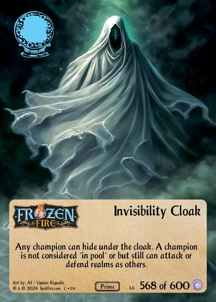 Level 6 Invisibility Cloak