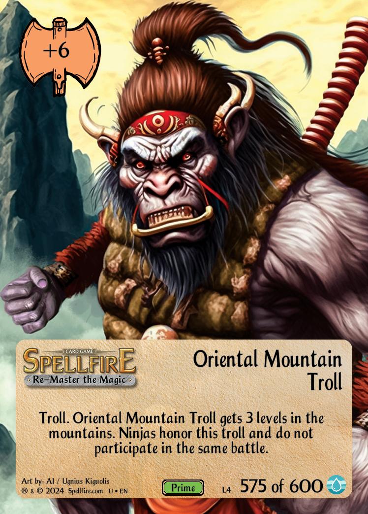Level 4 Oriental Mountain Troll