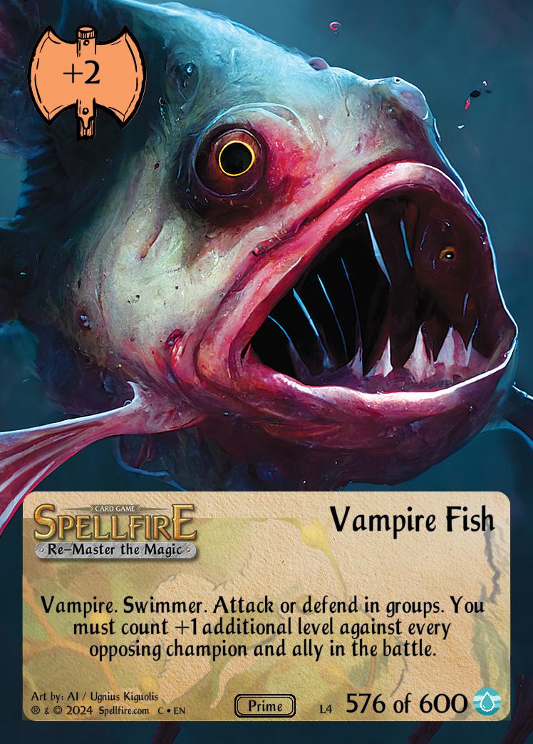 Level 4 Vampire Fish
