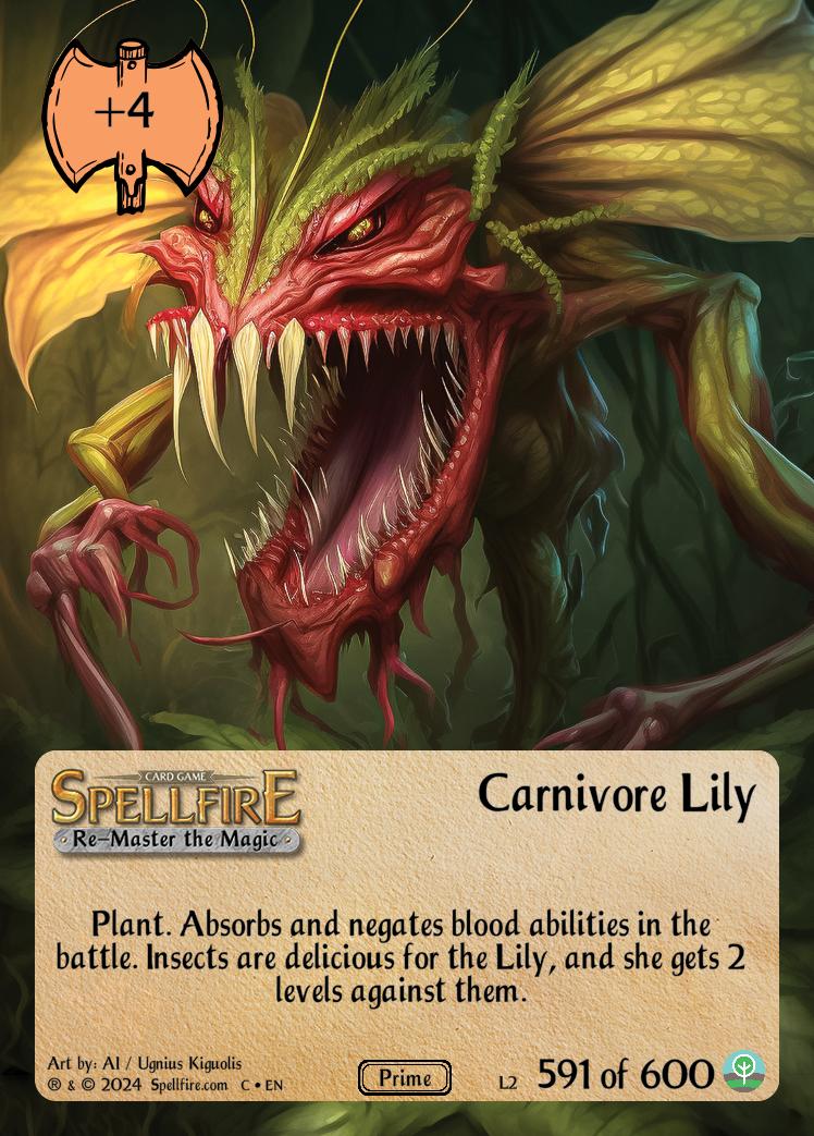 Level 2 Carnivore Lily