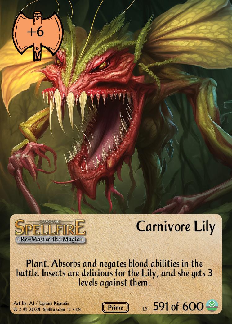 Level 5 Carnivore Lily