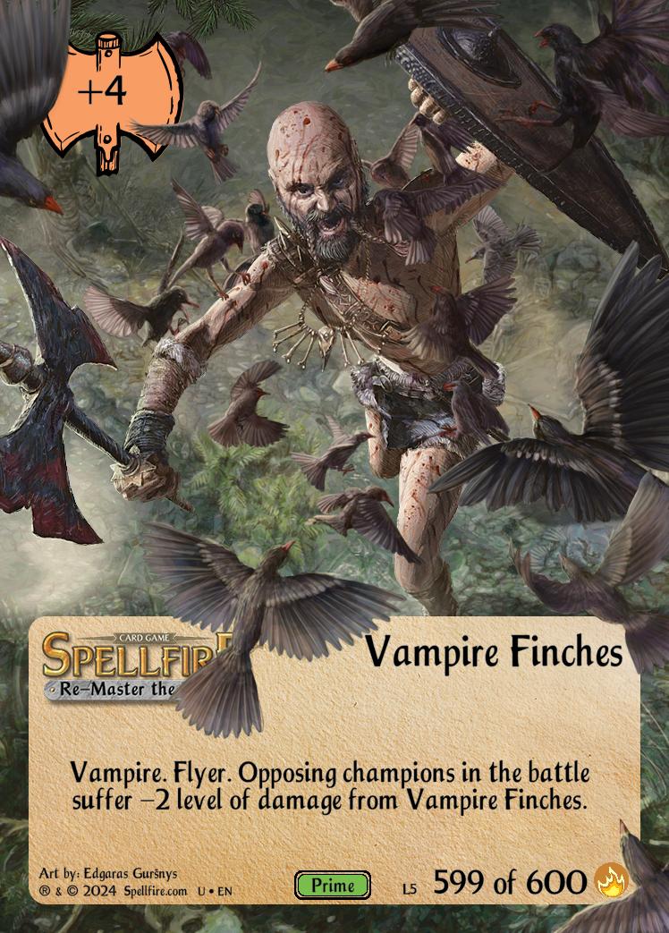 Vampire Finches