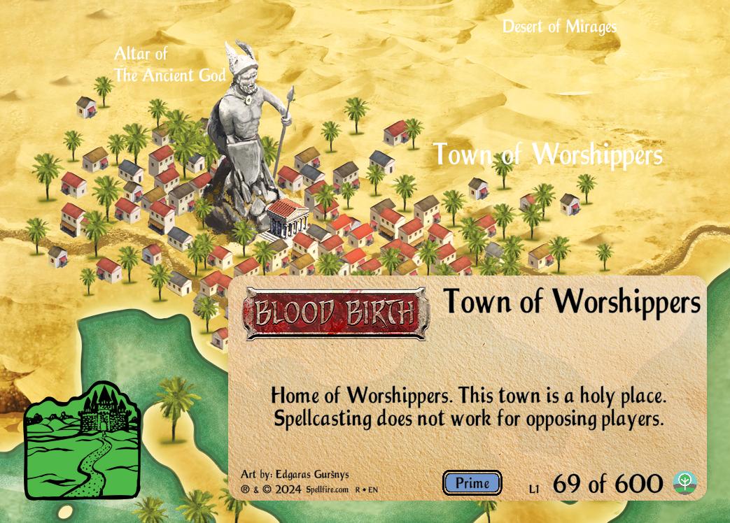 Level 1 Town of Worshippers