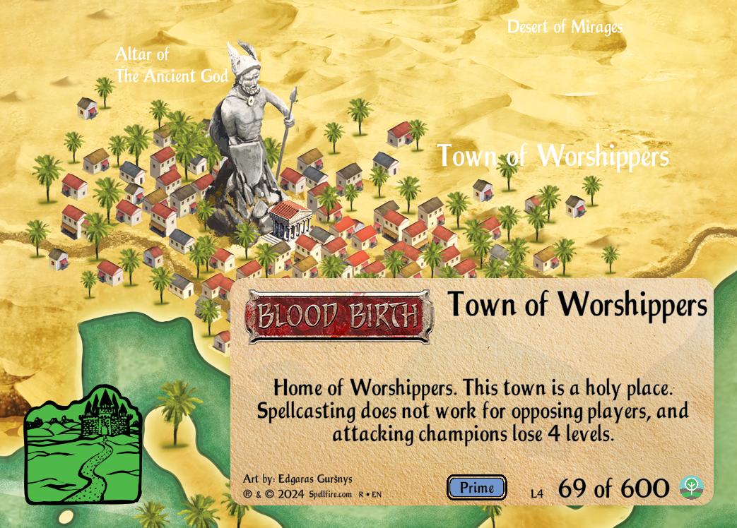 Level 4 Town of Worshippers