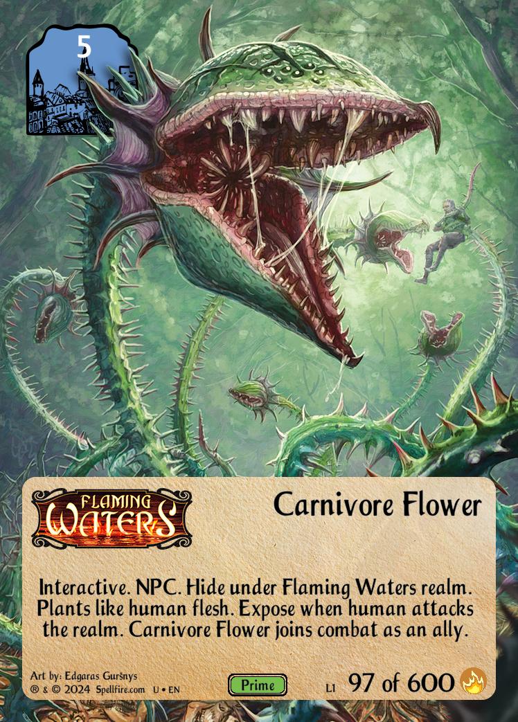 Level 1 Carnivore Flower