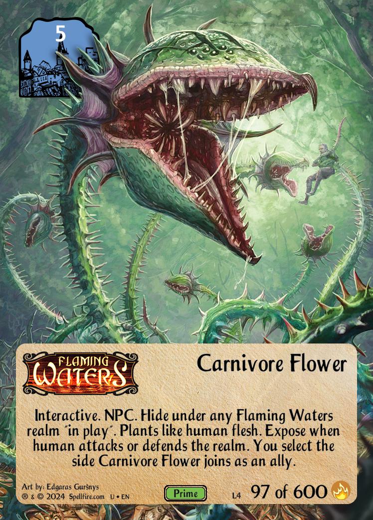 Level 4 Carnivore Flower