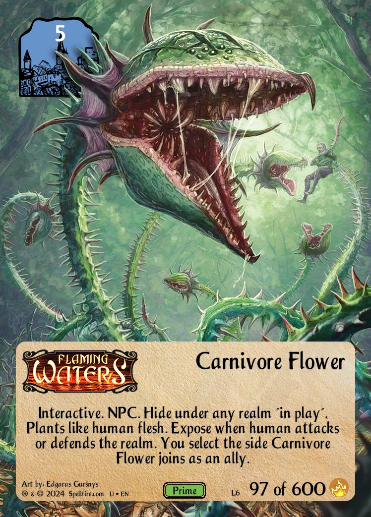 Level 6 Carnivore Flower