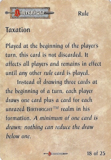 Taxation