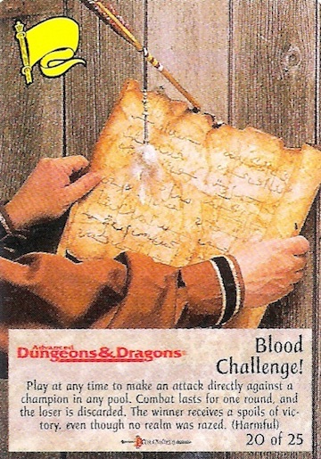 Blood Challenge!