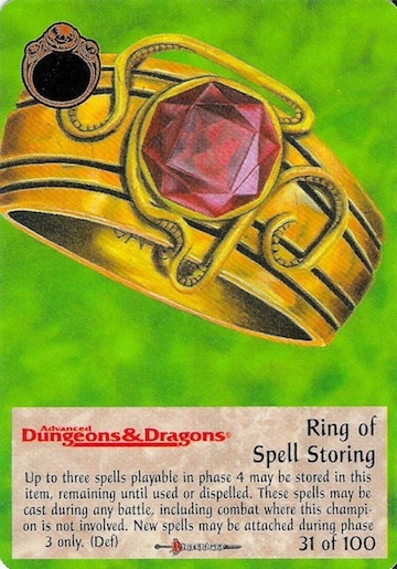 Ring of Spell Storing