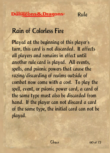 Rain of Colorless Fire