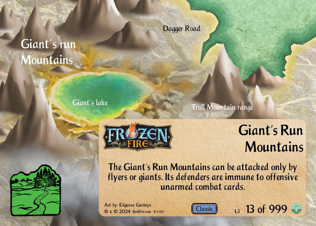 Level 3 Giant's Run Mountains