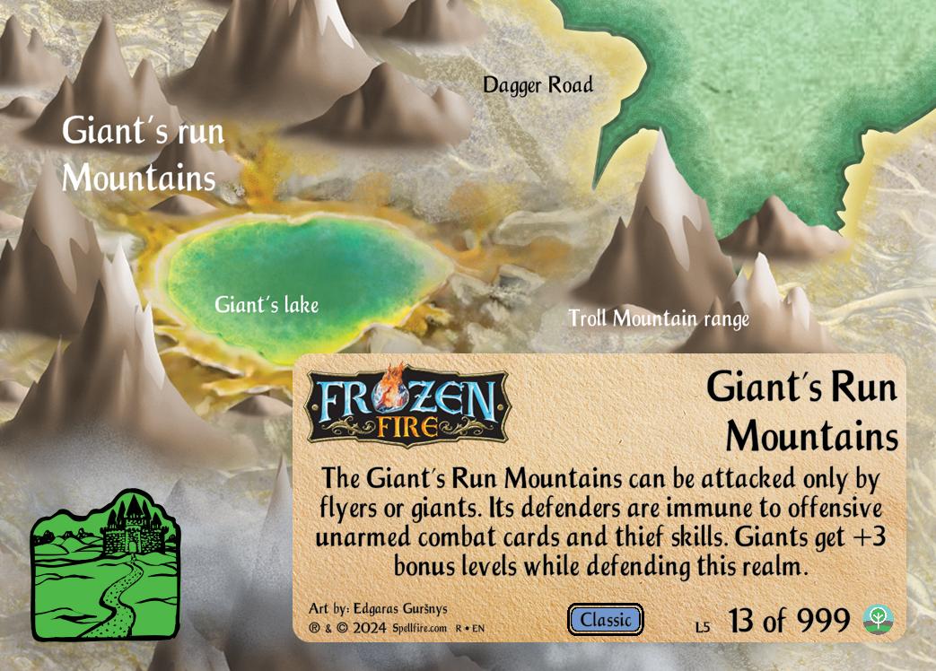 Level 5 Giant's Run Mountains