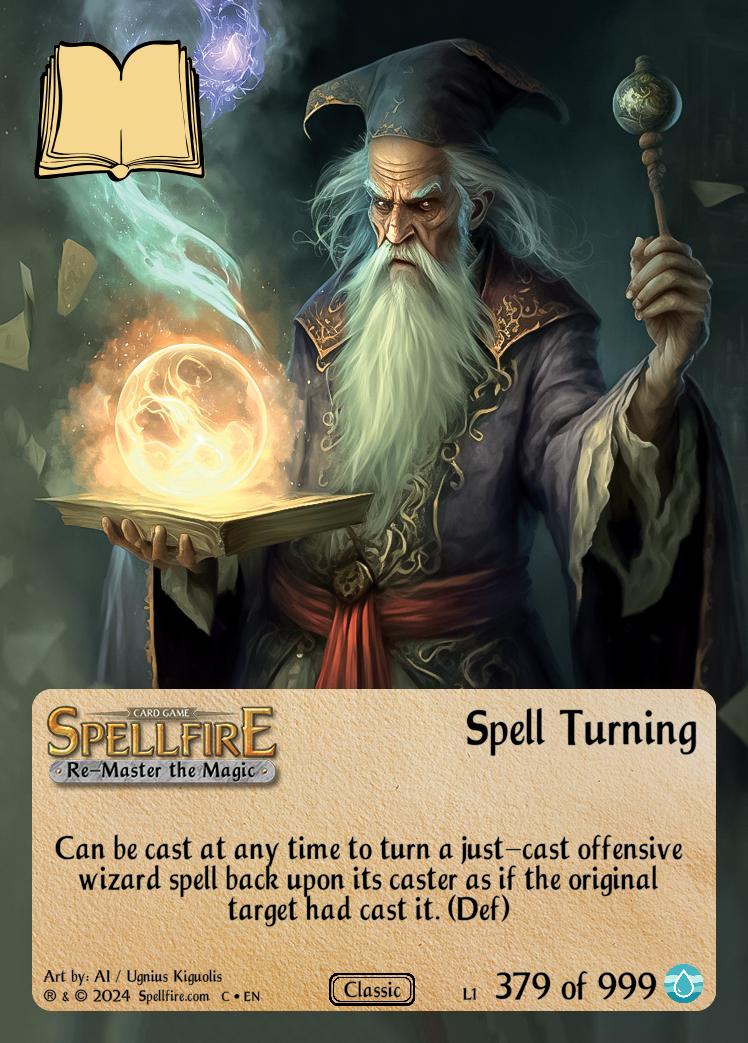 Level 1 Spell Turning