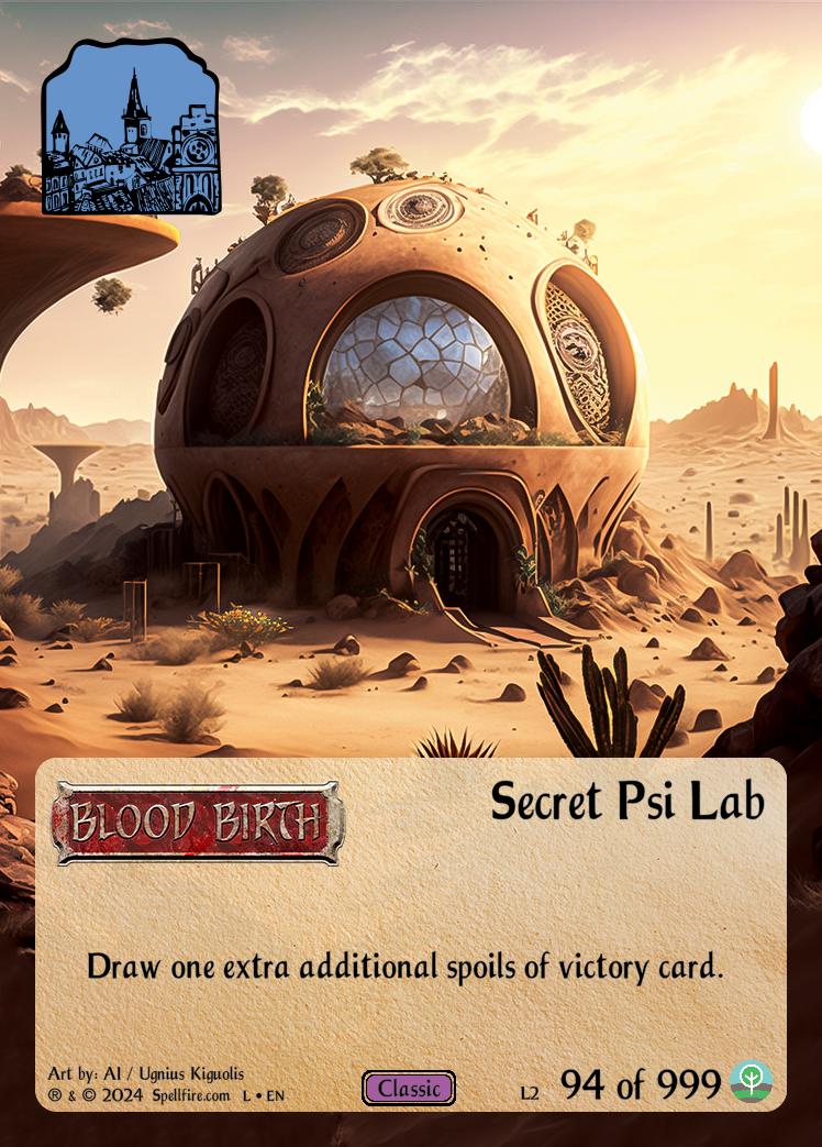 Level 2 Secret Psi Lab