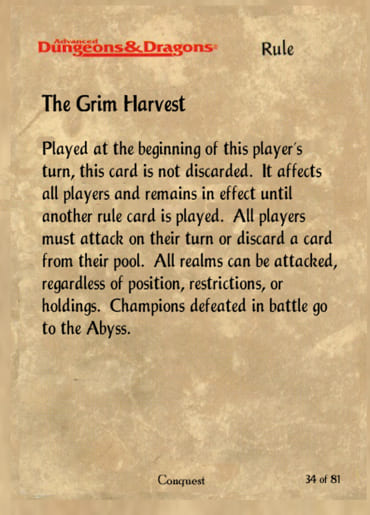 The Grim Harvest