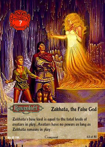 Zakhata, the False God