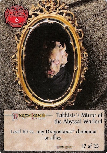 Takhisis's Mirror of the Abyssal Warlord