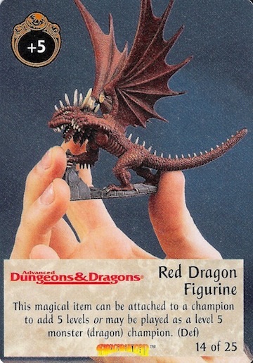 Red Dragon Figurine