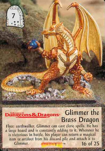 Glimmer the Brass Dragon