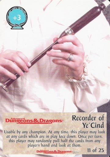 Recorder of Yé Cind