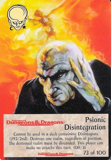 Psionic Disintegration