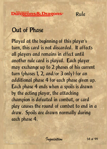 Out of Phase