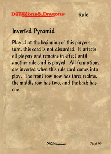 Inverted Pyramid