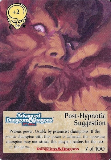 Post-Hypnotic Suggestion