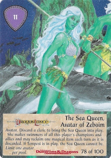 Sea Queen, Avatar of Zeboim