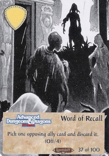 Ravenloft Word of Recall