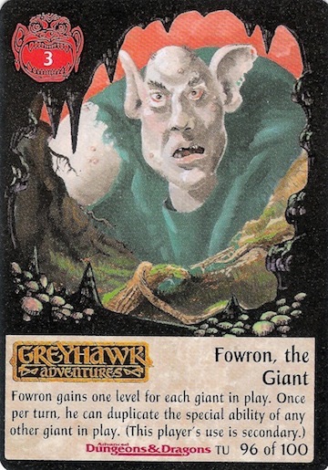 Fowron, the Giant