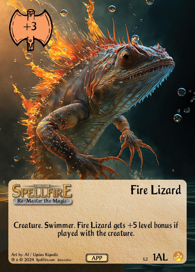 Level 2 Fire Lizard