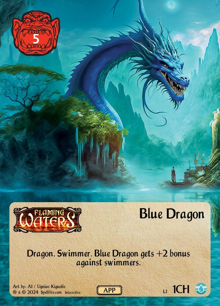 Level 1 Blue Dragon