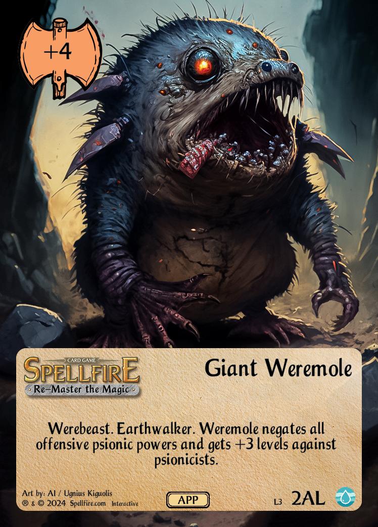 Level 3 Giant Weremole